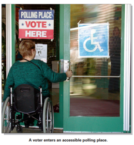Voter Accessioble polling place ADA